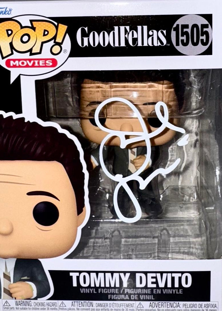 Joe Pesci Signed Funko Pop #1505 "Tommy Devito" Goodfellas - Official Pix